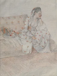 The Countess of Coventry in Turkish Costume